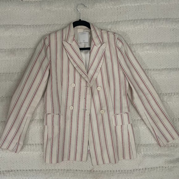 Sandro Striped Jacket - Picture 1 of 1